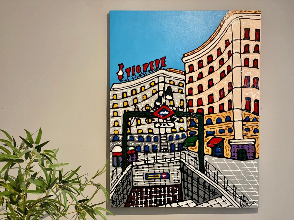 Appartamento Charming Lavapies Madrid Esterno foto